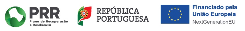 Projeto cofinanciado pelo PRR, República Portuguesa e União Europeia